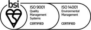 BSI ISO 9001 & ISO 14001