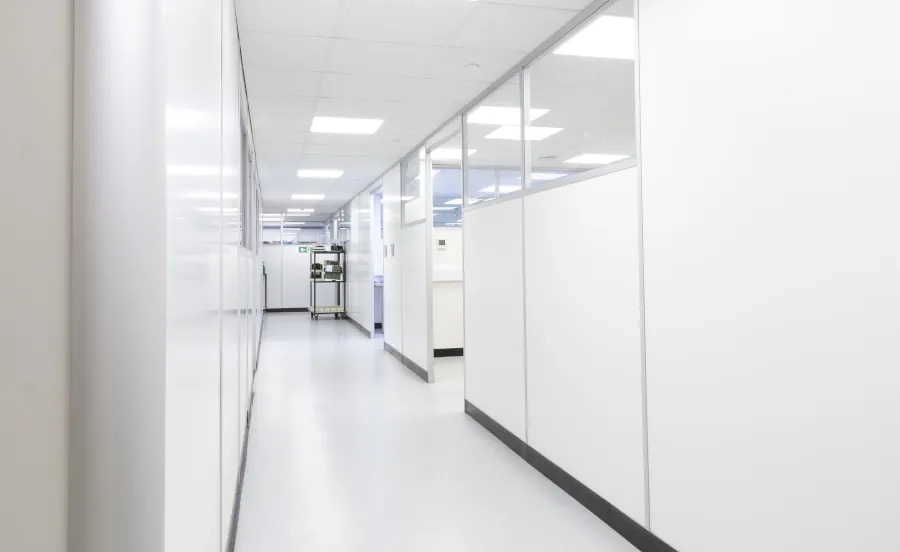 Clean Corridors Outside Electrical Testing