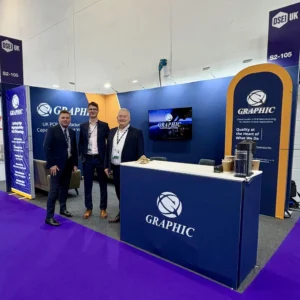 Graphic Stand At DSEI 2025