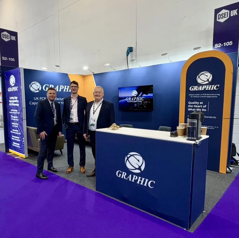 Graphic Stand At DSEI 2025